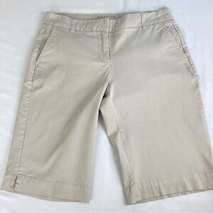 NY & Co Manhattan Chino Khaki Bermuda Shorts 4